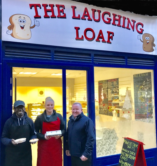 Using their loaf couple open new bakery in Rochdale Town Centre
