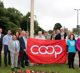 Flying the flag for Co-Operatives Fortnight