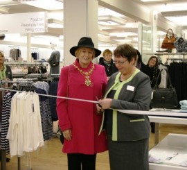 Mayoress unveils Rochdale's new look M&S store