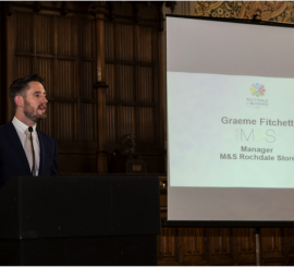 Marks & Spencer focus on benefits of collaboration and Town Centre engagement at “connect, build & prosper” event in Rochdale Town Hall