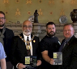 Mayors charities £4000 boost from Rochdale Beer Festival