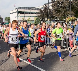 Business benefits – half marathon, 10K and fun run sets team challenge