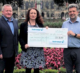 Tetrosyl sponsors Rochdale Town Centre In Bloom